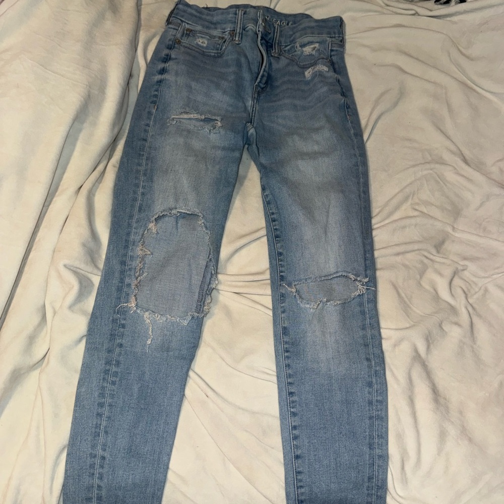 American Eagle Outfitters Light Blue Denim